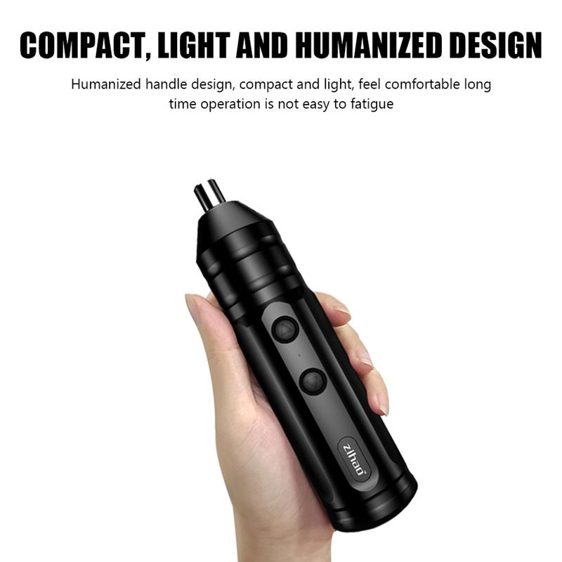 Mini Electric Screwdriver Smart Cordless Automatic Screwdriver Multifunction USB Rechargeable Portable Power Tools Set With Bits