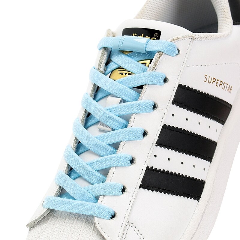 1 para sznurówki których nie trzeba wiązać elastyczny metalowy zamek sznurowadła magnetyczne płaskie nadaje się do wszystkich butów Unisex akcesoria do obuwia Lazy Shoelace
