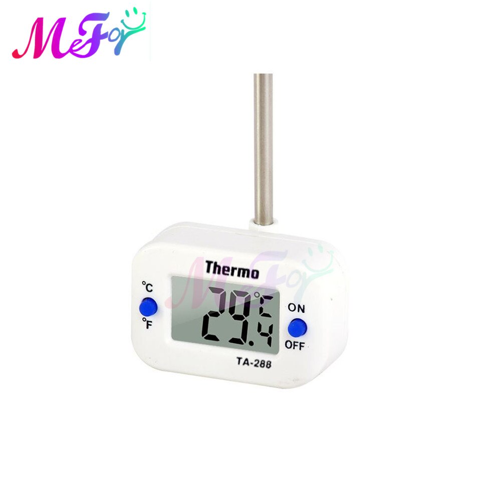 Portable Kitchen Food Thermometer With Battery Chocolate Oil Milk Water Temperature Electronic Meter Thermometer Sensor Probe
