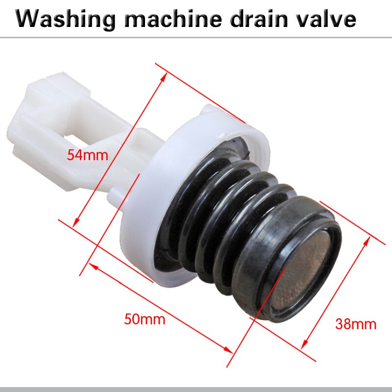 Full automatic washing machine water plug drain valve valve core valve drain plug drain valve drain accessories
