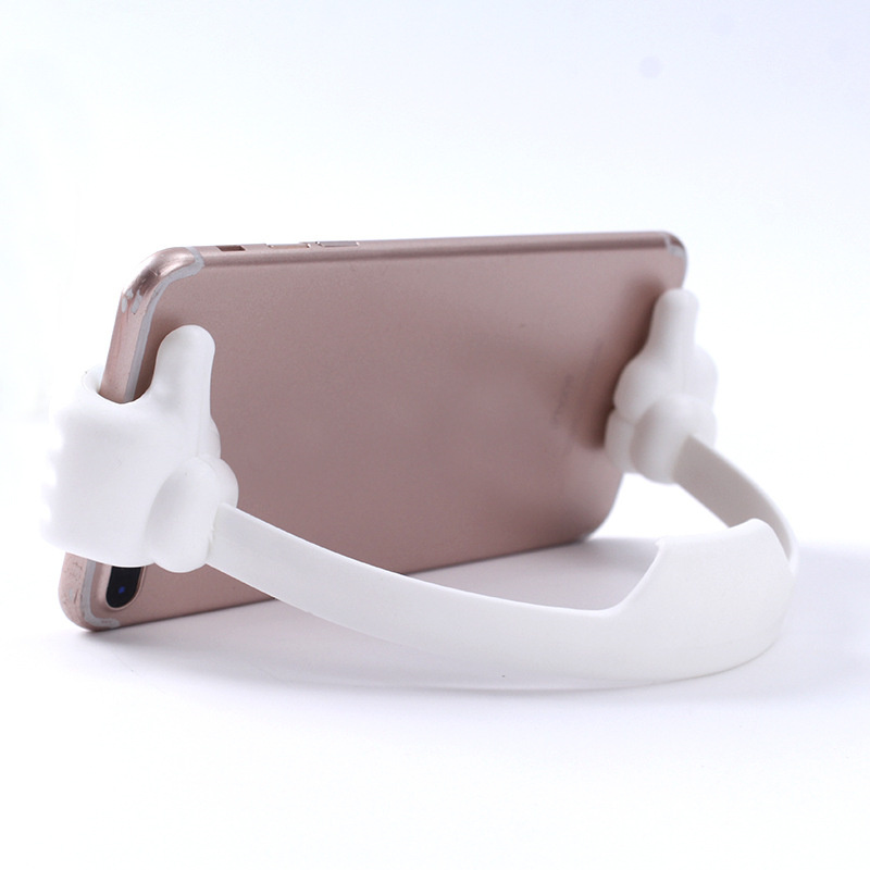 Thumbs Up Mobiele Telefoon Houder Voor Bureau Universele Flexibele Mobiele Telefoon Standaard Voor Tablet Houder Mobiele Telefoon Houder Accessoires: Sky Blue