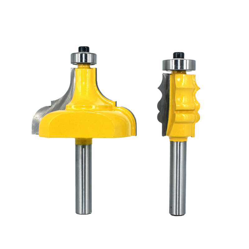 LAVIE 8mm Shank Picture Frame Router Bits Tenon Tungsten Carbide Line Bit Woodworking Milling Cutter for Wood MC02188