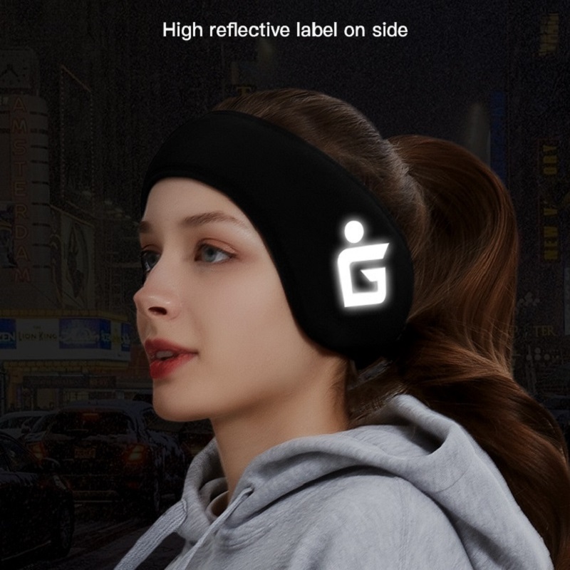 Ear Warmer Winter Warm Earmuffs Sports Ear Protection Artifact Hair Band Plush Windproof Cold Ear Warmer