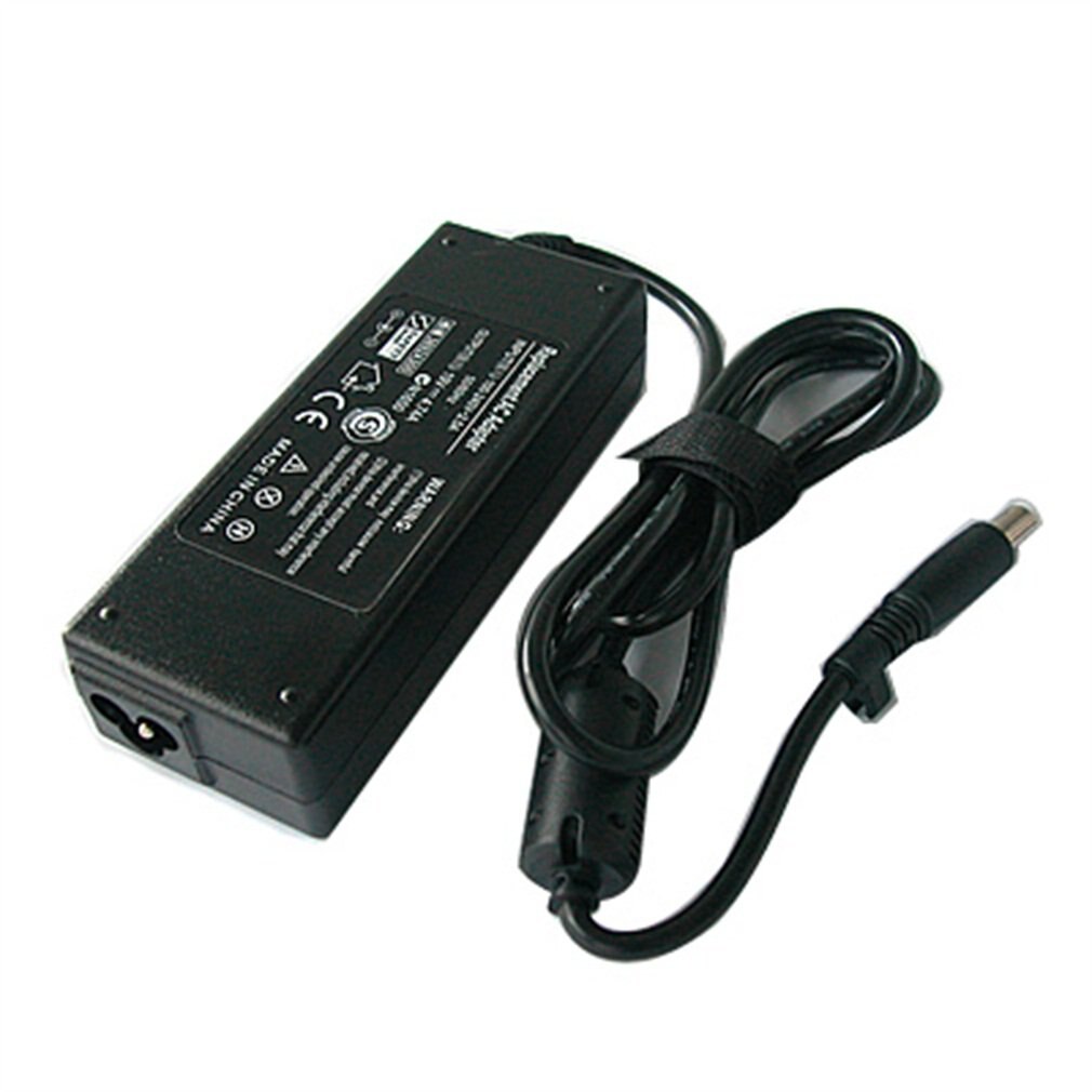 Battery power charger adapter for hp compaq presario laptop, portable, durable, black color 3,5  hp 18,5 v hp uk plug