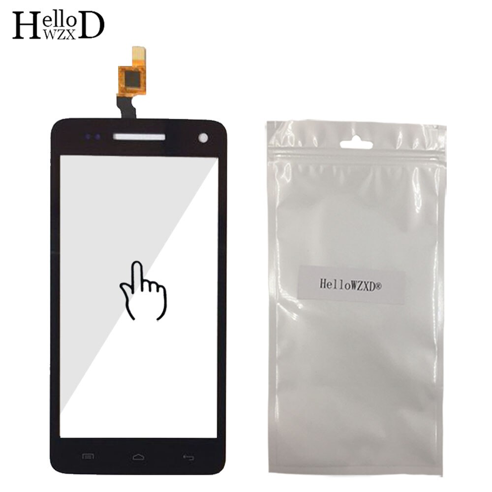 Touch Screen Glass For Wiko Rainbow Touch Screen Glass Digitizer Panel Touchscreen Front Glass Lens Sensor Tools Adhesive