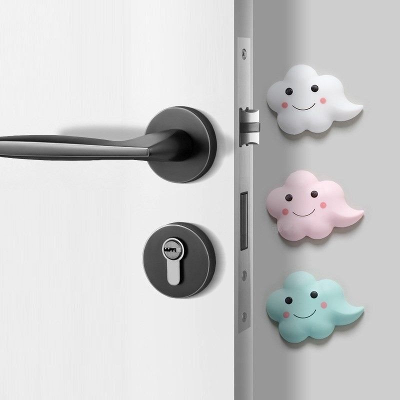 Tope de puerta, Protector de pared, almohadilla anticolisión, puerta de refrigerador, pegatinas de colisión, muebles, imán de nevera, almohadilla de choque