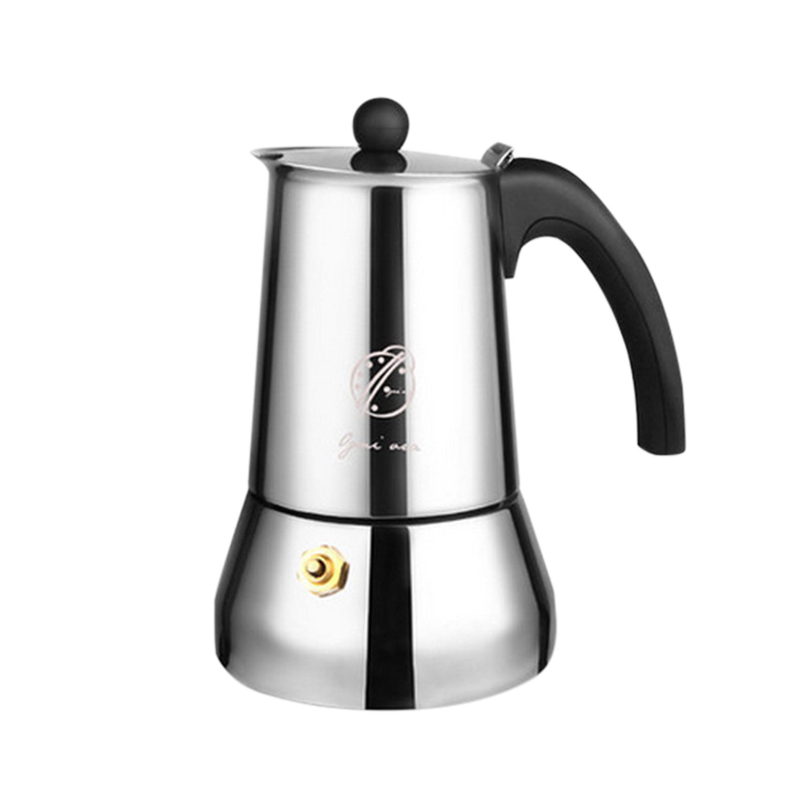 200/300Ml Rvs Koffiezetapparaat Percolator Pot Aluminium Koffie Machine: 300ml