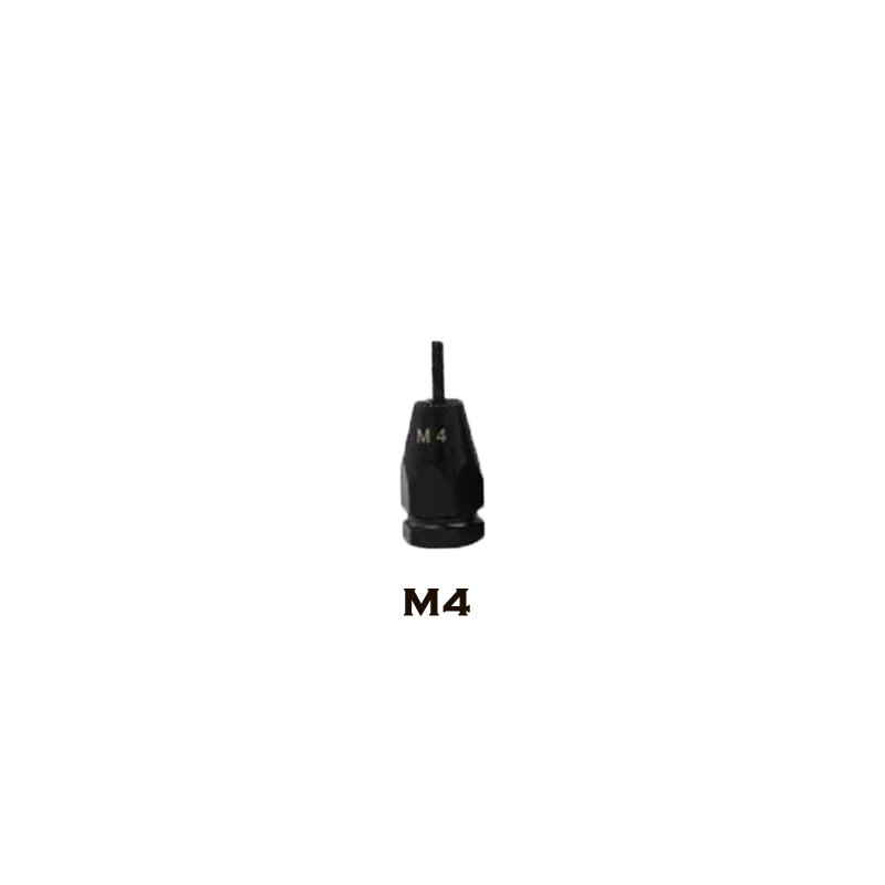 Hand Rivet Nut Head Nuts Easy Installation Riveter Tool Tip Mandrel Head Replacements M4 M5 M6 M8 M10 M12 Threaded Riveter Nut: M4