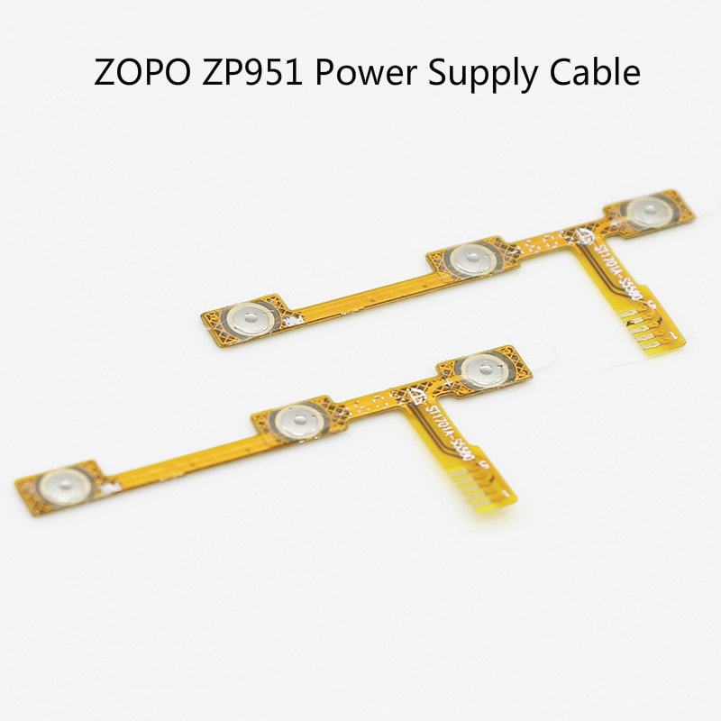 Câble flexible pour ZOPO ZP951 avec bouton haut/bas, fonction marche/arrêt + Volume FPC, Original