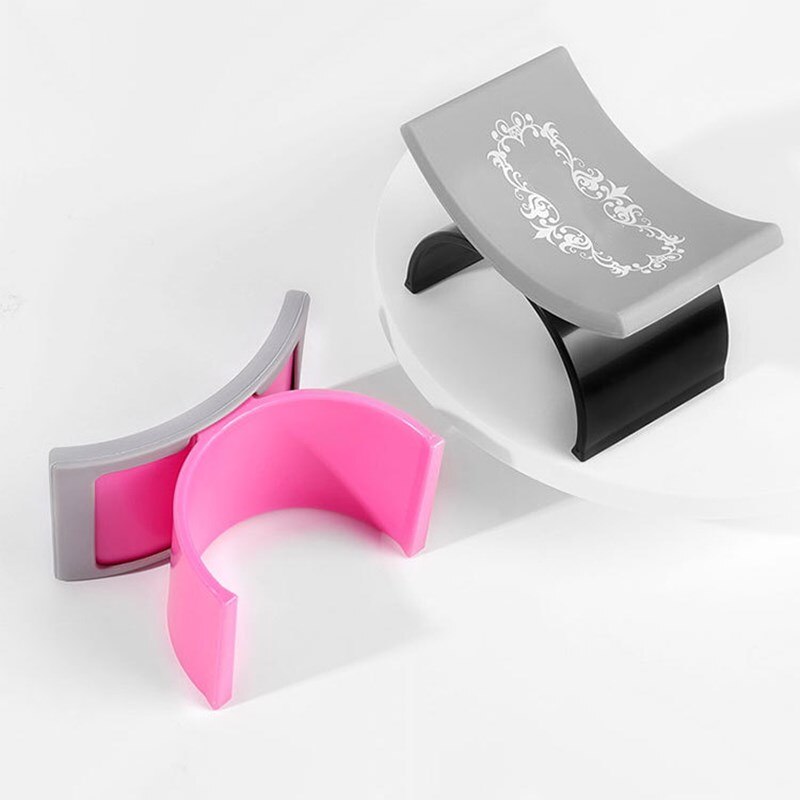 Nail Hand Pillow Hand Rests Cushion Silicone Hand Pillow Manicure Wrist Pillow U-shaped Hand Pillow for Outdoor Store Home Nail