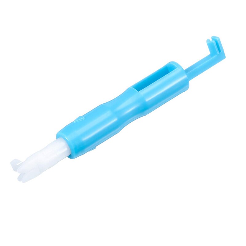Household sewing machine automatic threading device lead wire changer sewing tool fast sewing holding needle firmly: blue