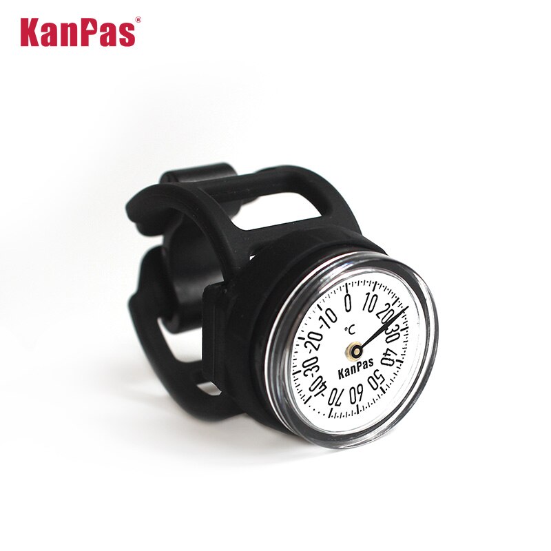 KANPAS Thermometer für Fahrrad, Motorrad, Elektro-Motorrad/Temperaturmesser für Lenker