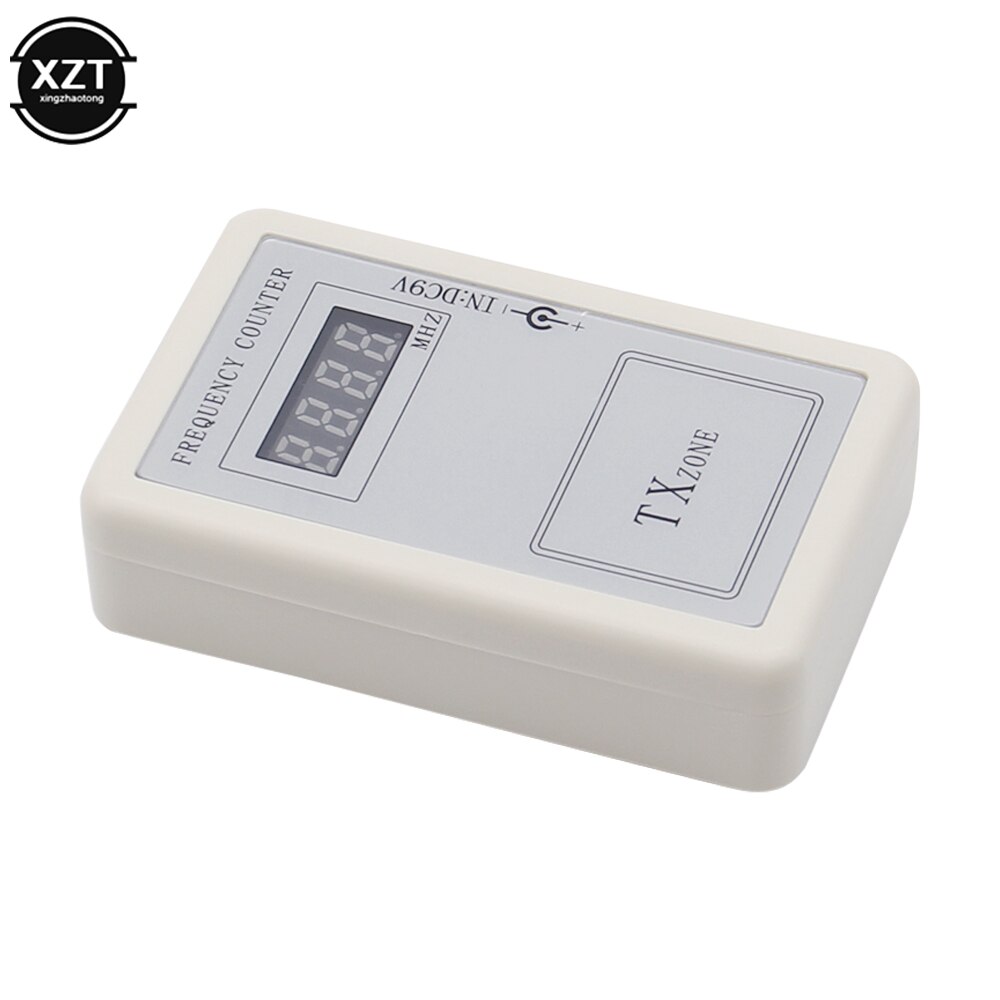 Digital Frequency Counter Tester Indicator Detector Cymometer Remote Control Transmitter Wavemeter 250-450MHZ