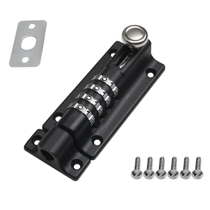 Combination Sliding Bolt Lock Communication Cabinet Password Lock Mechanical Plug with File Cabinet Locker