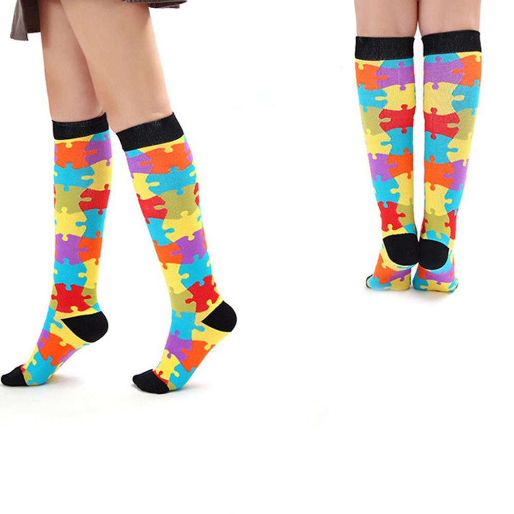 Sport Socken Unisex Bein Unterstützung Stretch Nylon Socken Leistung Sport-laufende Socken