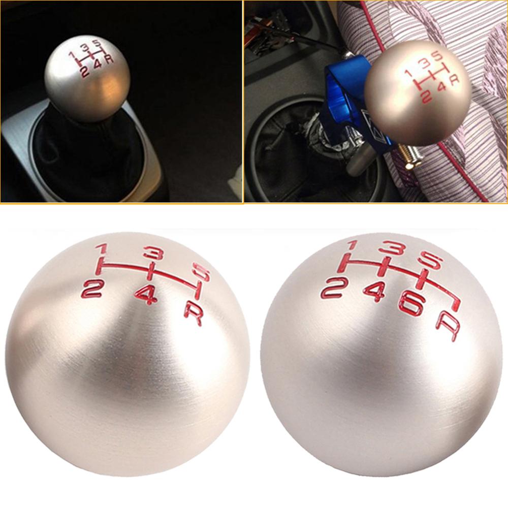 Comfortable Feel 5 & 6 speed pattern Aluminum Shift Knob Car Gear Shifter for JDM Honda Civic FD2 Type-R