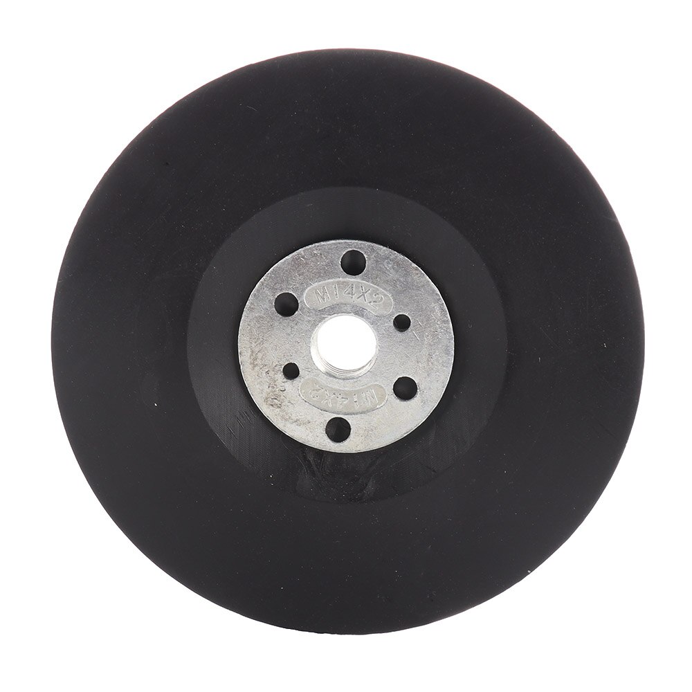 Backing Pad 5 Inch Angle Grinder M14 Backing Pad Polishing Pad for Fibre Sanding Disc Abrasive Woodworking Accessories Supplies