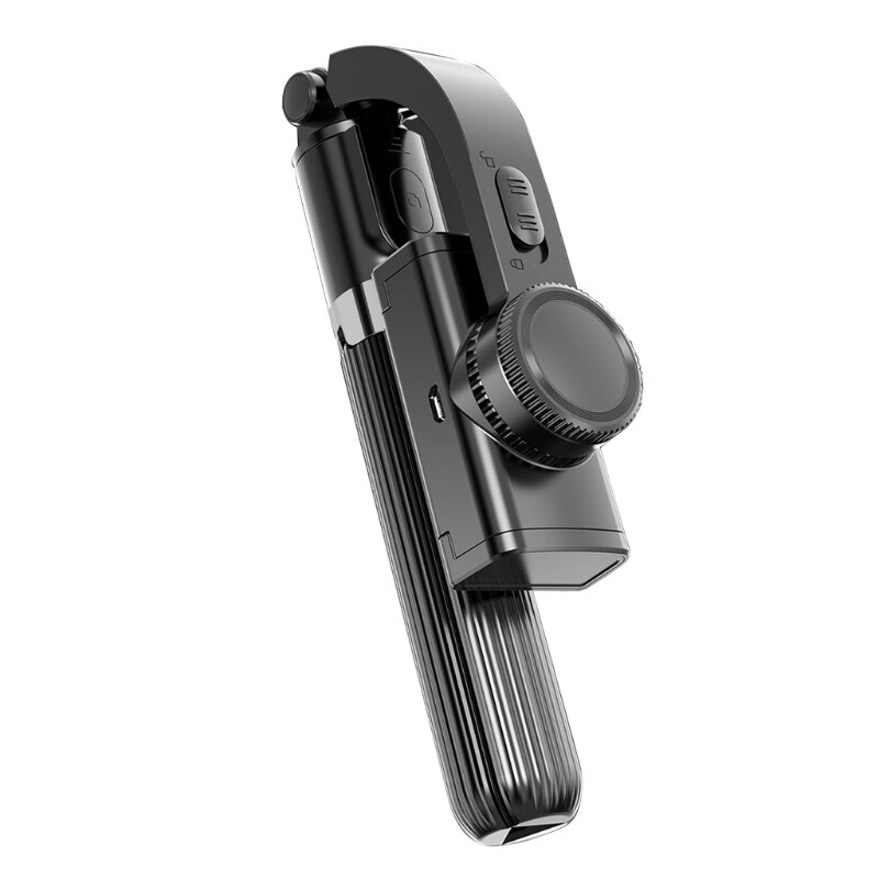 Trépied de support de téléphone, stabilisateur de bâton de Selfie avec télécommande Bluetooth pour IPhone et téléphones Android: Black