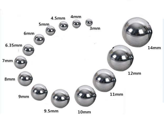 Bola de acero inoxidable de alta precisión para bolas de rodamiento, tornillo de bola, diámetro de 4,6mm, 4,65mm, 4,7mm, 4.763mm, 4,75mm, 4,79mm, 30 Uds.
