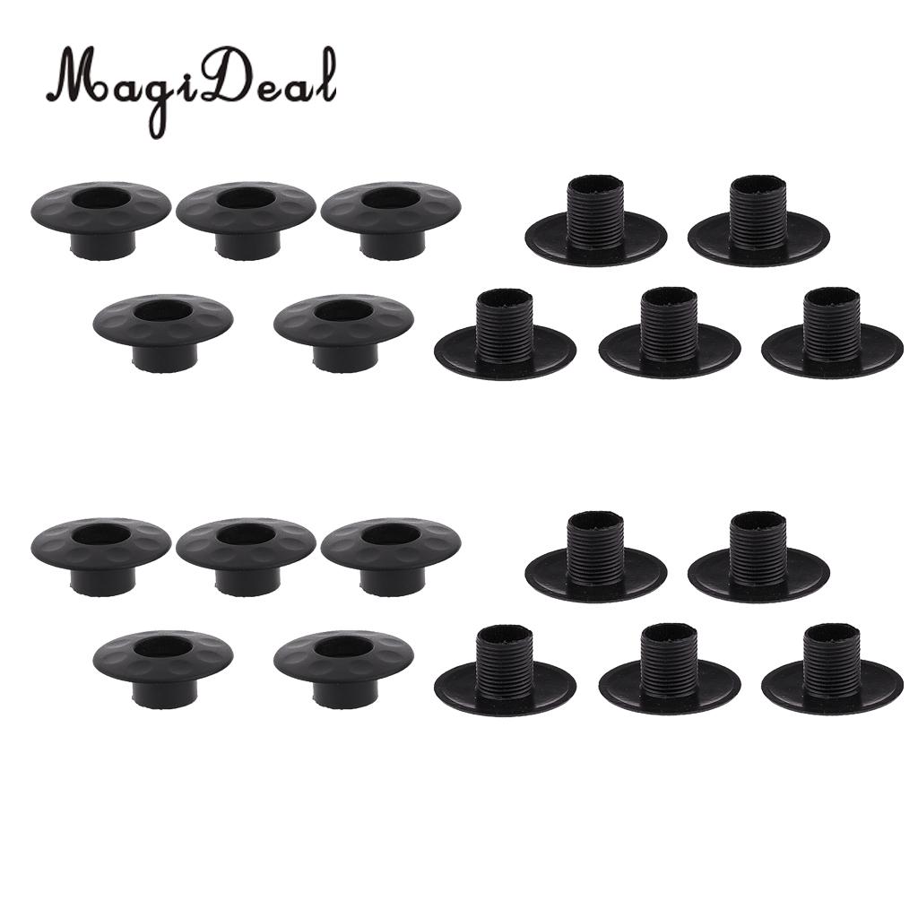 Magideal 16 Pcs Rubberen Ringen + 100 Stuks Eindkappen + 16 Stuks Bumpers + 10 Stuks Rod Lager Voor tafelvoetbal Tafel Voetbal/Voetbal 5/8