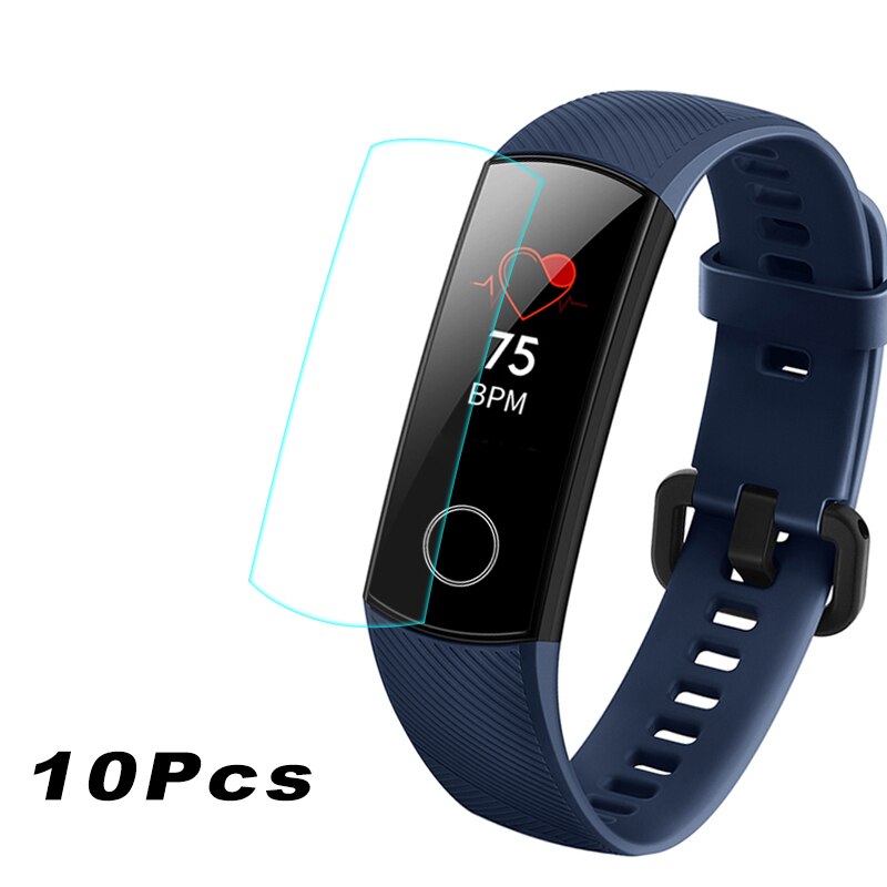 10Pcs Protezione Dello Schermo Per Originale Huawei Honor Fascia 5 4 Pellicola Protettiva Morbida di TPU Della Copertura Accessori Per Huawei Honor fascia 5: 10 Pcs / Honor band 4