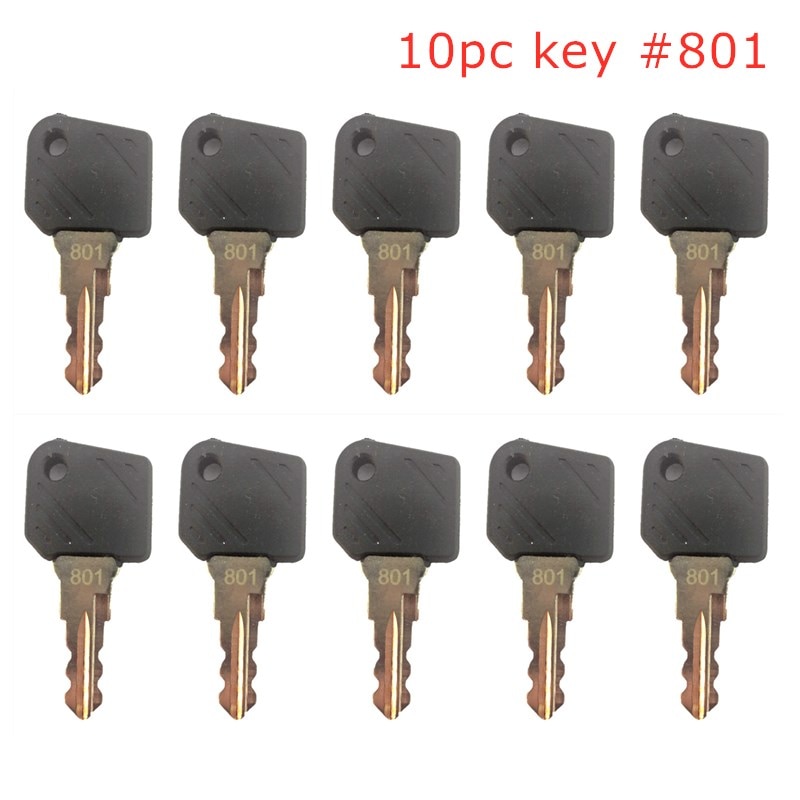 Clé de chariot élévateur Linde 0009730419, 10 pièces, linde 801 JK801 0009730419 0009701304,
