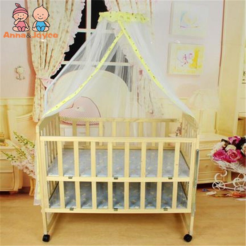 Bed Voeringen Babybed Klamboe Dome Paleis Stijl Crib Netting TRQ1257