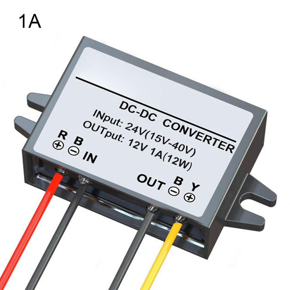 DC-DC 24V Naar 12V Car Power Buck Converter Step-Down Module Voeding Adapter