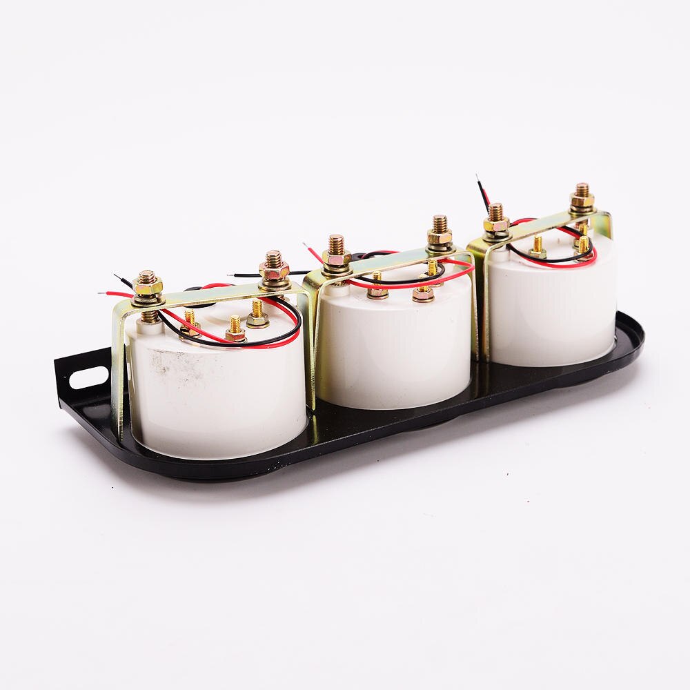 Triple Gauge Kit Oil/Volt/Water Gauge 2' Oil Temp Water Temp Gauge Temperature