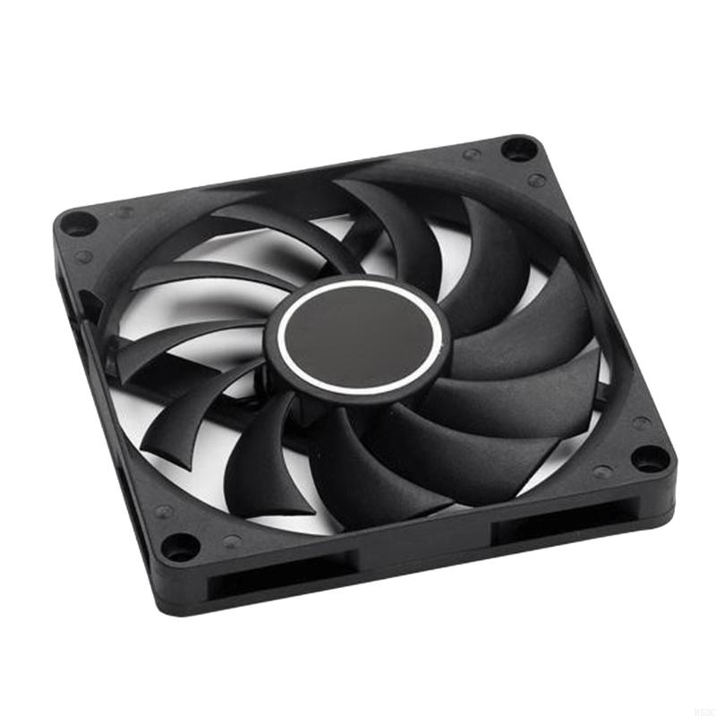 80mm wentylator chłodzący obudowę komputera PWM cichy system chłodzenia wodnego obudowa PC Cooler HB łożysko hydrauliczne 12v