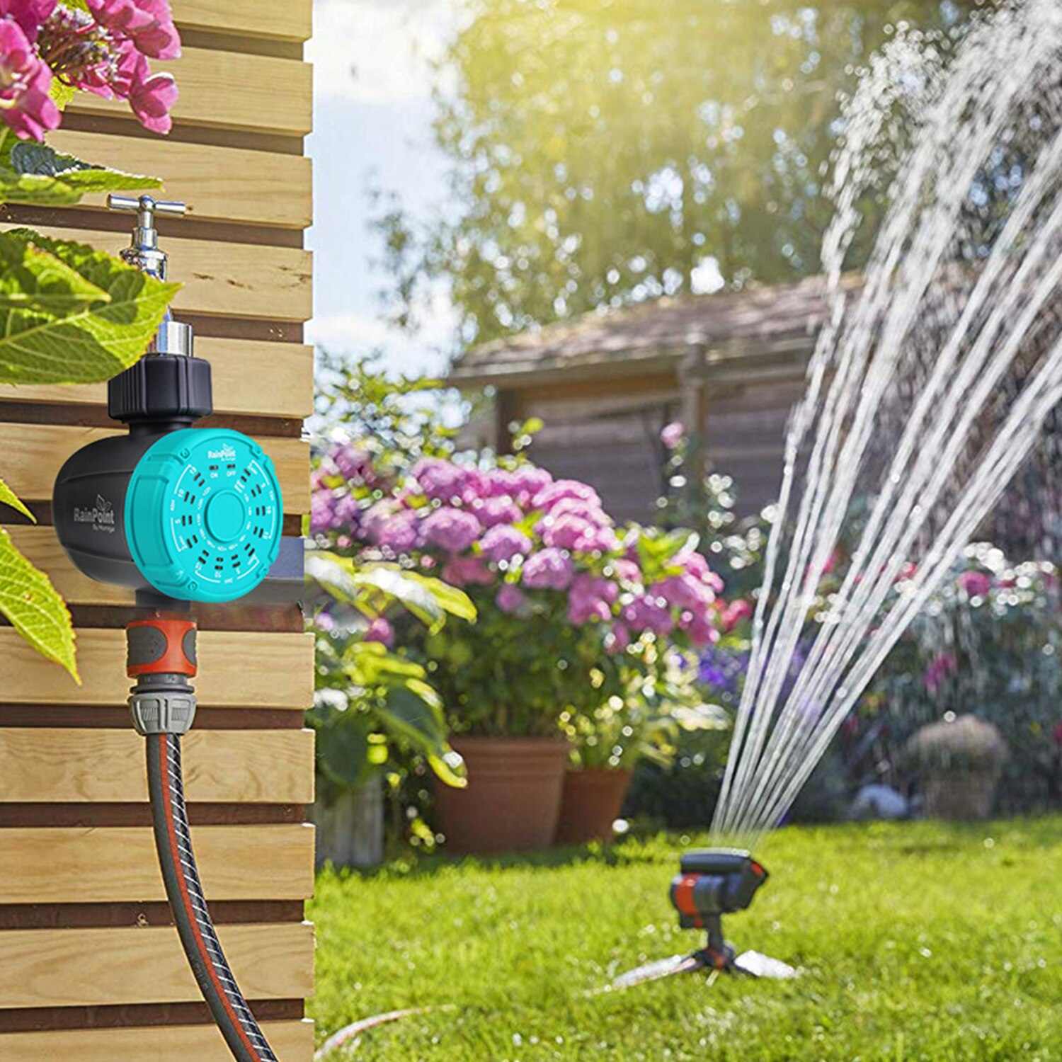 Watering Timer Controller Garden Watering System Electronic Programmable Automatic Watering Waterproof Water Timer