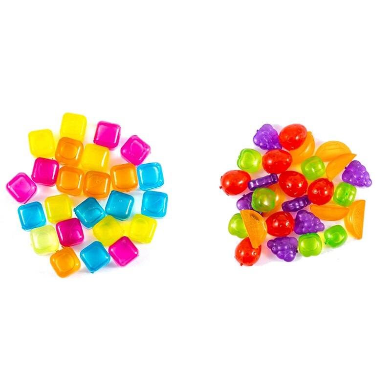 Reusable Ice Square For Drinks, Plastic Ice Cubes, Refreezable,Washable Dry Ice For Drinks Quick And Easy To Use