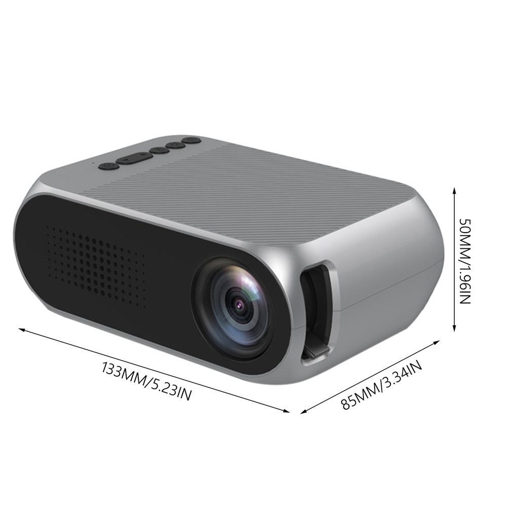 Mini Projector Led Video Digital Home Theater Portable Smart 1080P Movie Projector For Home Theatre For US plug