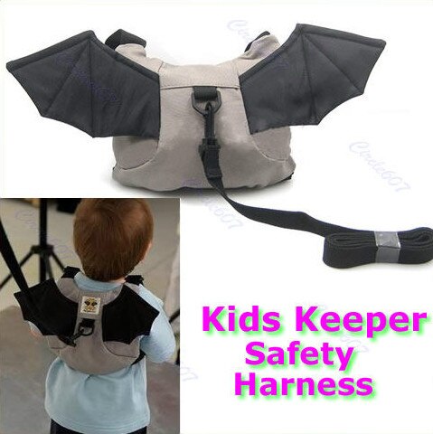 Bat Baby Kid Keeper Peuter Wandelen Safety Harness Rugzak Tas Strap Rein Baby Kids Kind