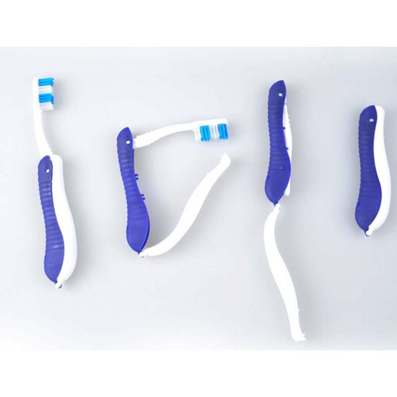 Brosse à dents pliable, Portable, compacte, pour voyage, Camping, randonnée en plein air