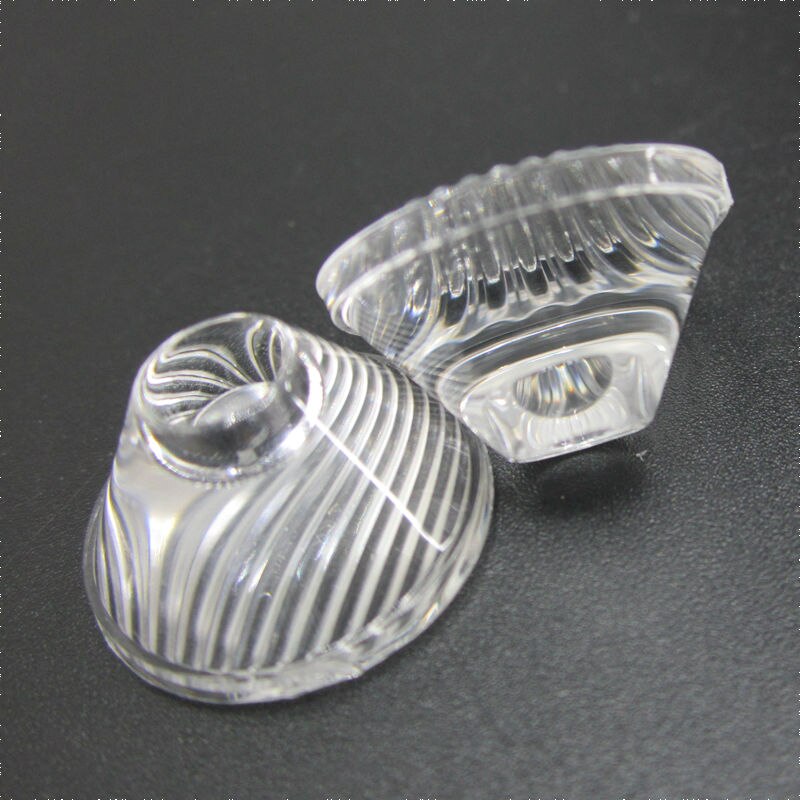 Lentille optique pmma LED haute puissance 1W 3W 5W pour lampe de bricolage, lentille de condensation haute puissance led degrés 5/10/15/25/30/45/60 degrés