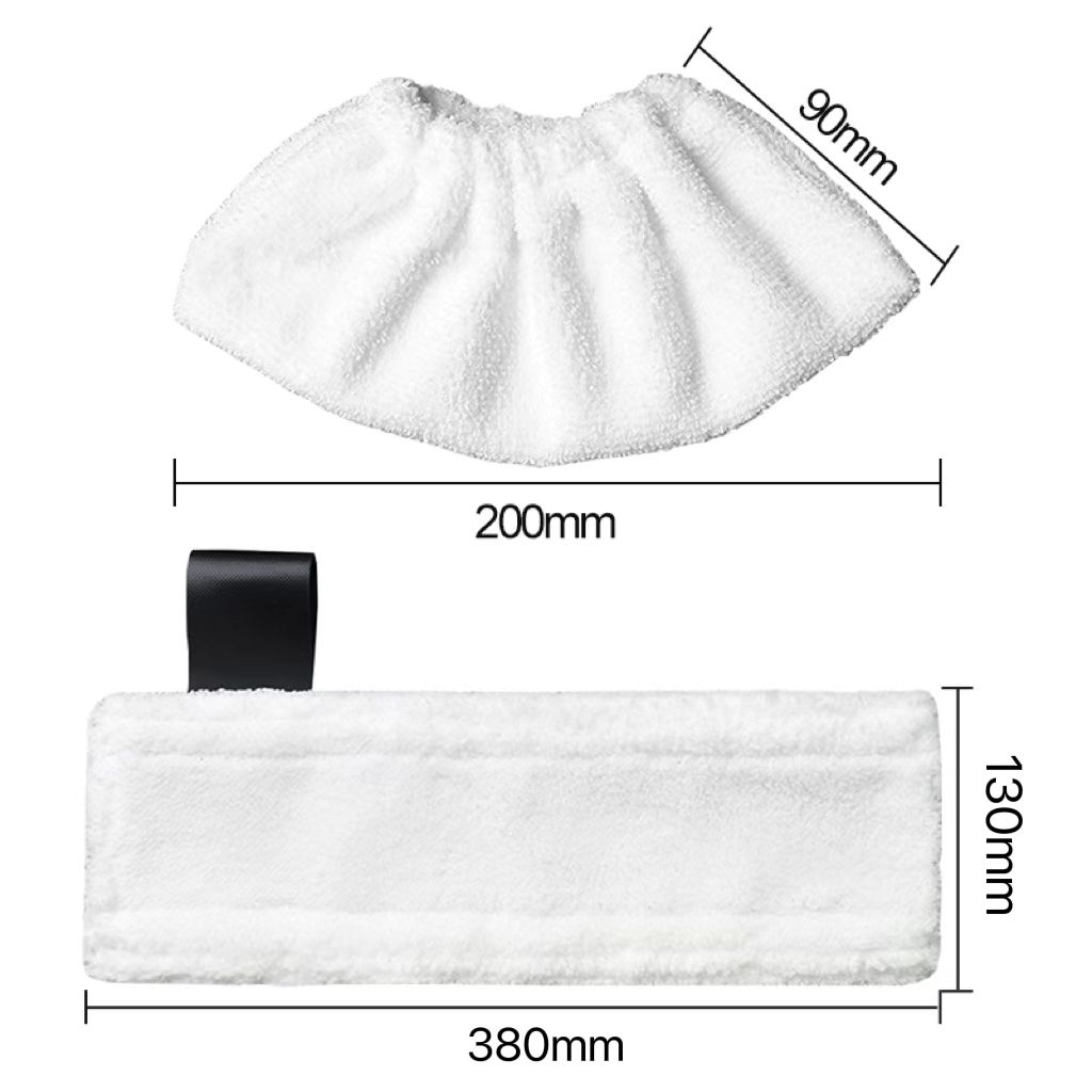 Chiffons en tissu pour vadrouille à vapeur Karcher Easyfix SC1 SC2 SC3 SC4 SC5, couvercle de tampon de nettoyage en microfibre de remplacement, accessoires pour nettoyeur à vapeur