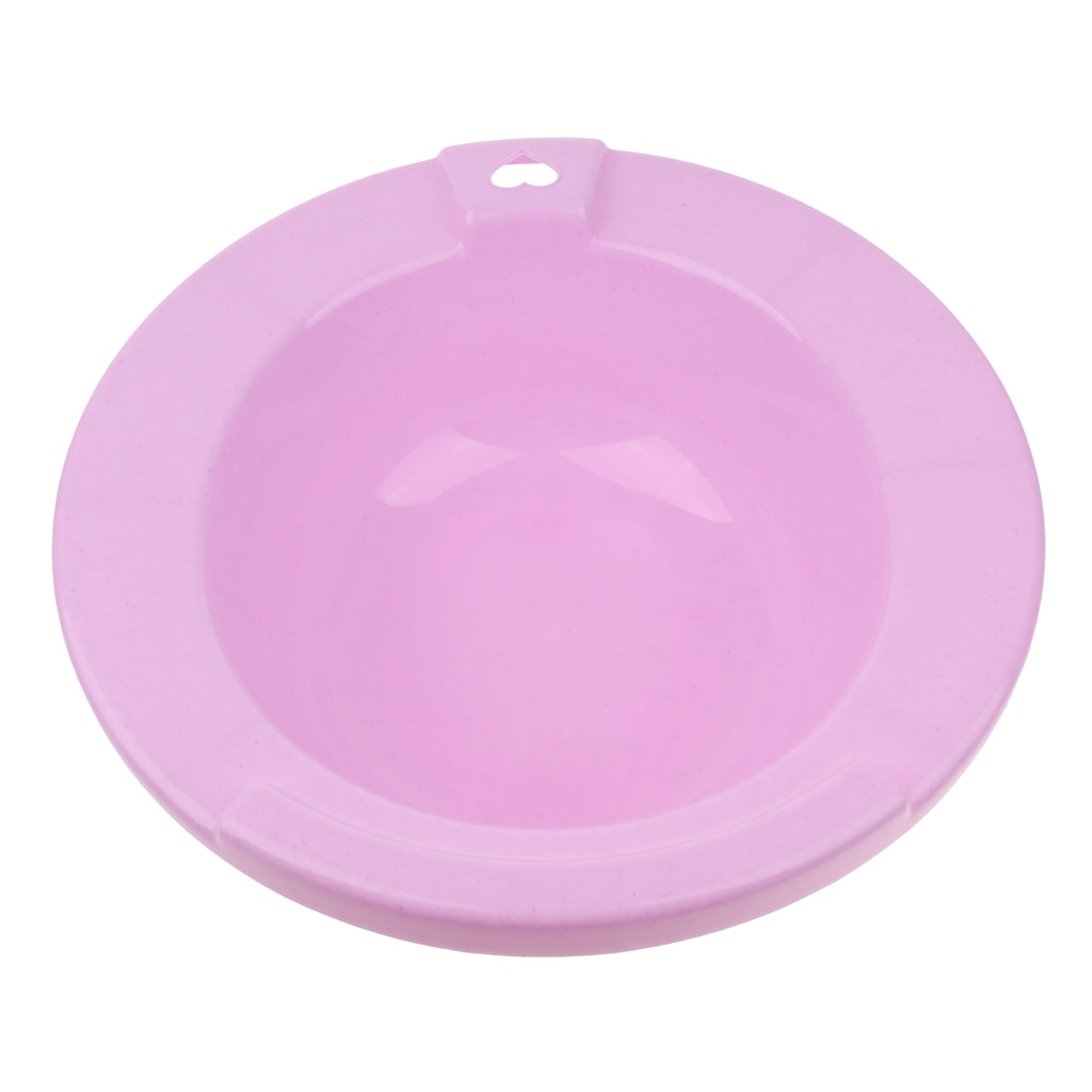 Plastic Sitz Bath, Over-the-Toilet for Perineal Soaking Bath, Hemorrhoidal Maternity