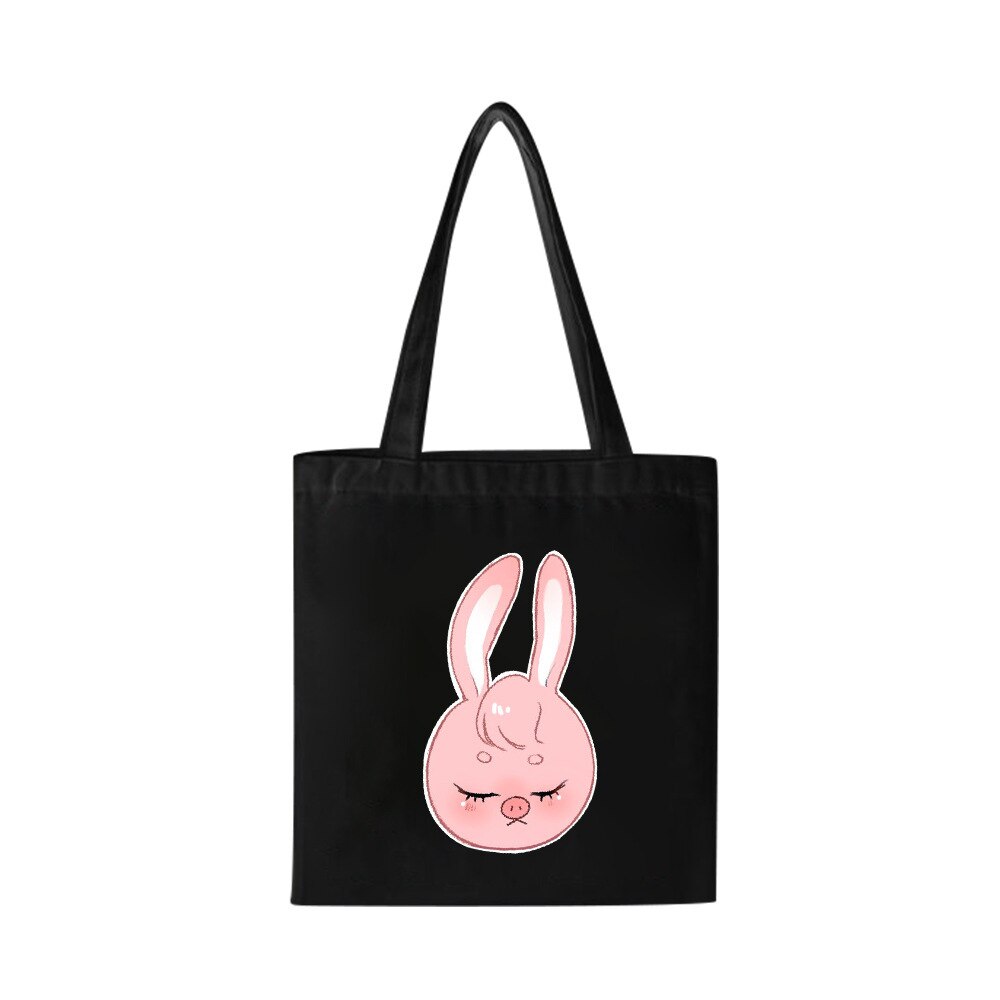 Stray Kids Tote Bags SKZOO Canvas Shoulder Bag HAN BANG CHAN CHANGBIN FELIX SEUNGMIN HYUNJIN LEE KNOW Shopper Bolsas Handbag: 11