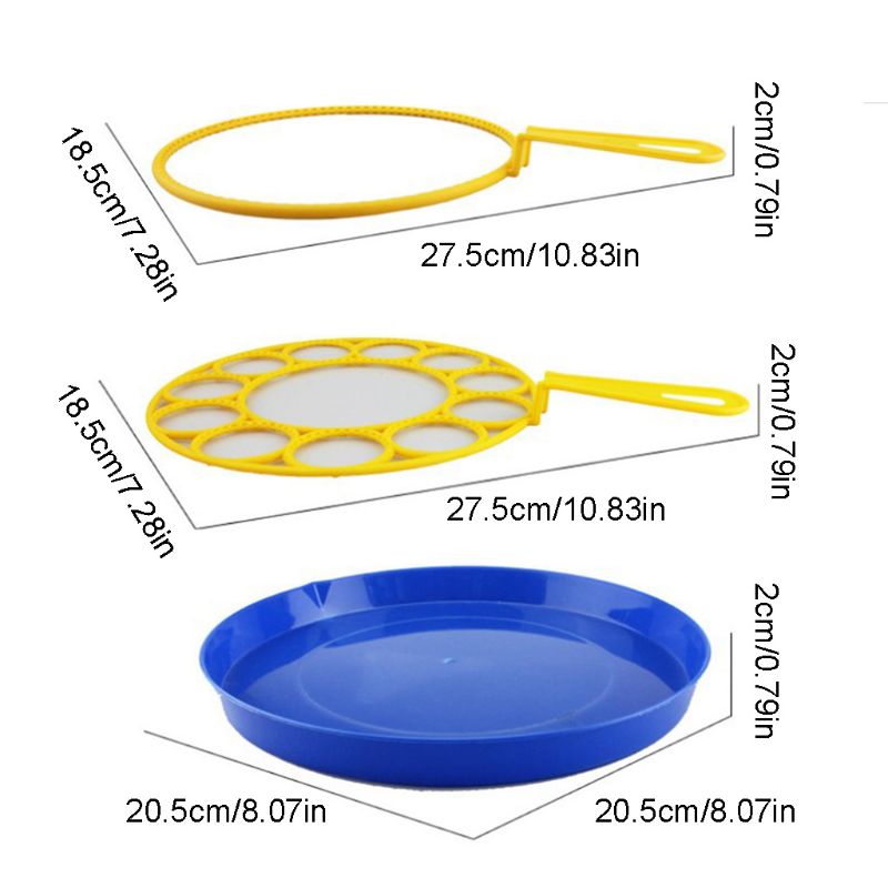 Bubble Blowers Set Big Bubbles Wand Funny Bubbles Maker Kids Party Props F3ME