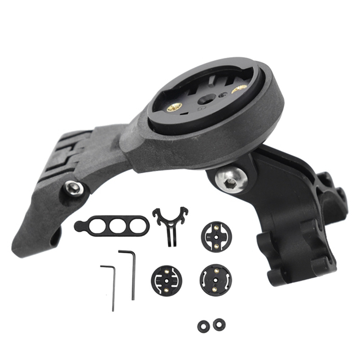 Cykelstyrstam datorfäste stöd för garmin bryton wahoo giant med ljus kamera cykelfästen hållare