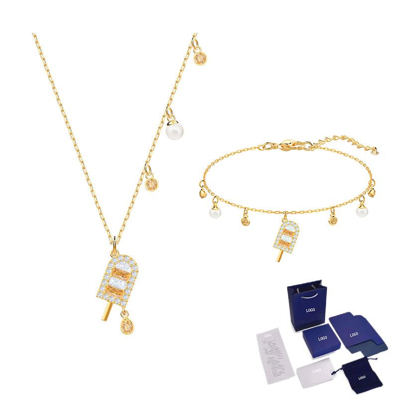 Magnifique ensemble de bijoux en plumes, fleurs et pierres précieuses avec boîte gratuite, lancement haut de gamme, très approprié comme pour votre petite amie: Argent