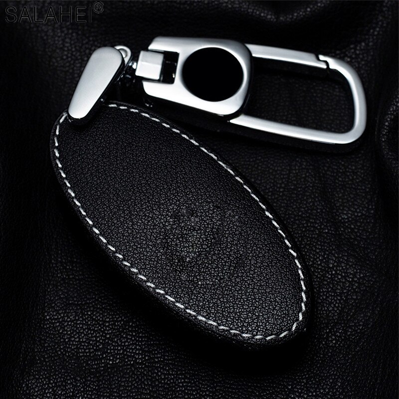 Leather Car Key Cover Case For Nissan Qashqai J10J11 X-Trail t31t32 kicks Tiida Pathfinder Murano Note Juke Infiniti For Car