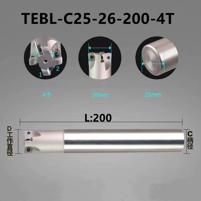 BLMP0603R alimentazione rapida TEBL fresa centro di lavoro barra efficiente tornio CNC BLMP 0603 inserto fresa a spalla: Lavanda