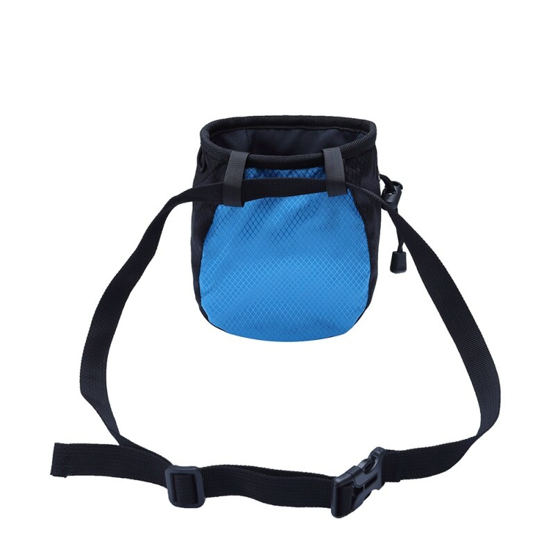 Chalk Bag Magnesium Powder Storage Pouch For Rock Climbing Gym With Drawstring Adjustable Waist Belt