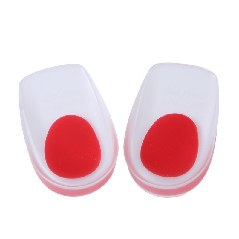 Palmilhas de silicone ortopédicas para a dor do dente do calcanhar pés massageador calcanhar sapatos anti deslizamento almofada altura aumento tenis feminino esportivo