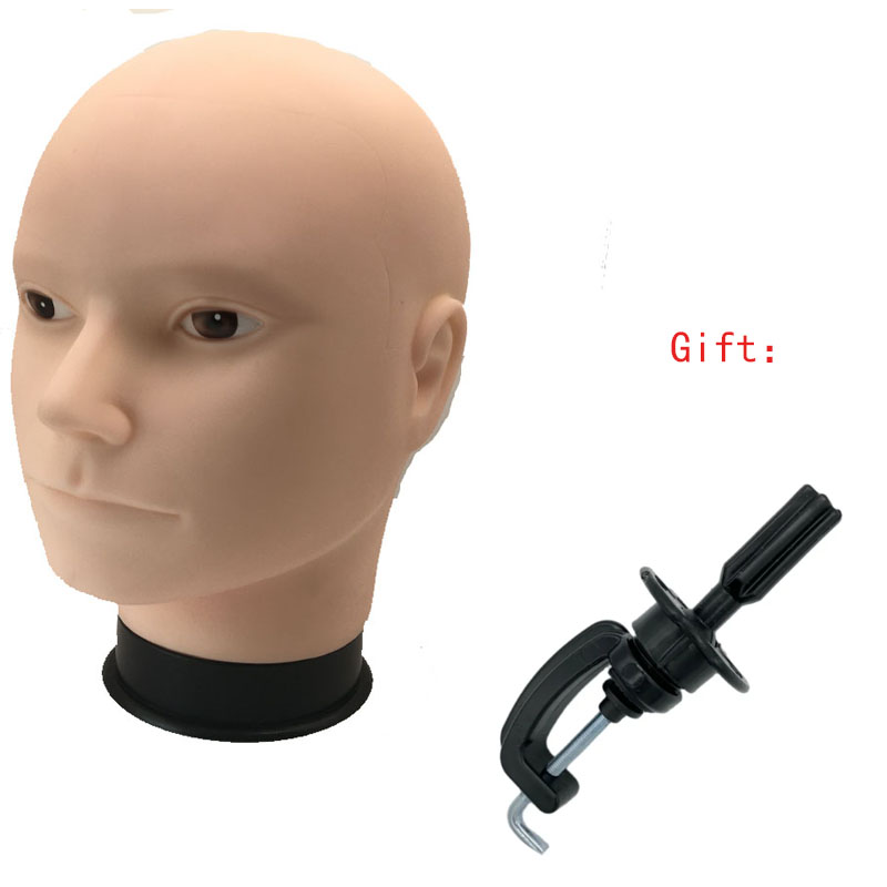 Duży rozmiar męski Headdoll głowa manekina głowa treningowa ze stojakiem do wyświetlania peruk fryzjer fryzjer praktyka szkoleniowa