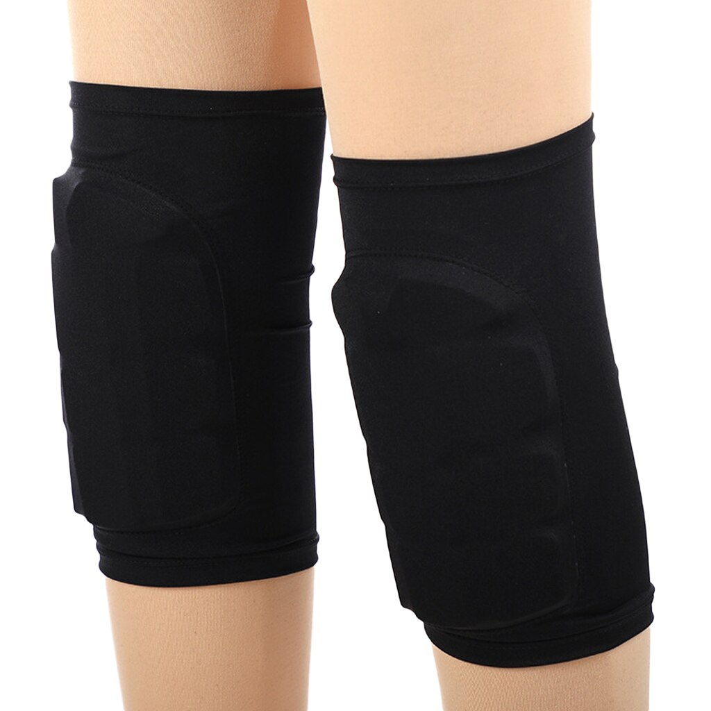 Kids Adult Figure Skating Knee Protector Pad Guard Mat Cover - Warm, Elastic, Durable