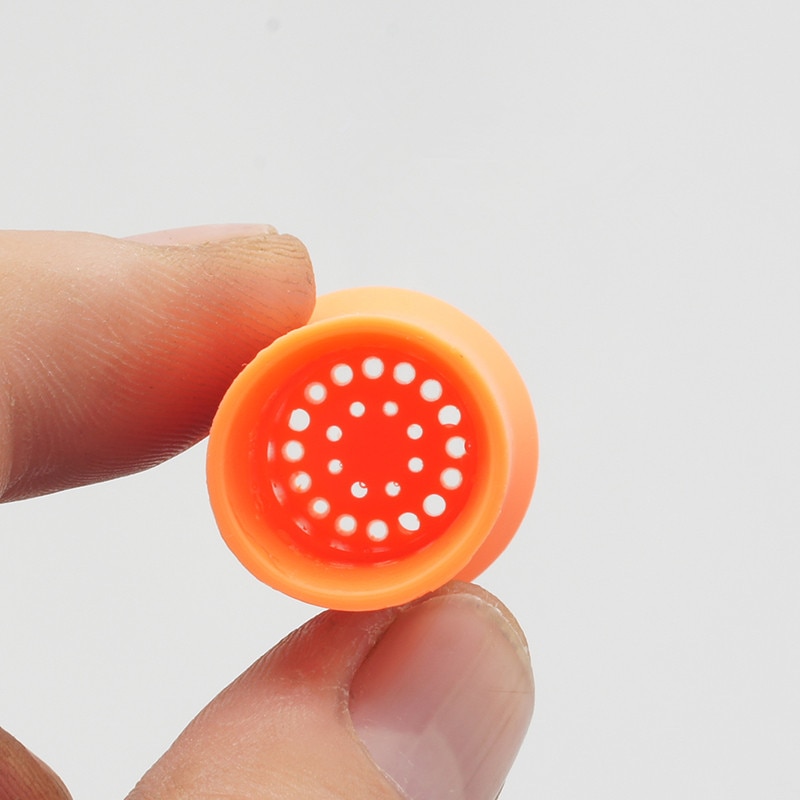 1 Paar Hengel Bescherming Siliconen Case Ademende Inpluggen Vaste Ring Praktische Visgerei Accessoires