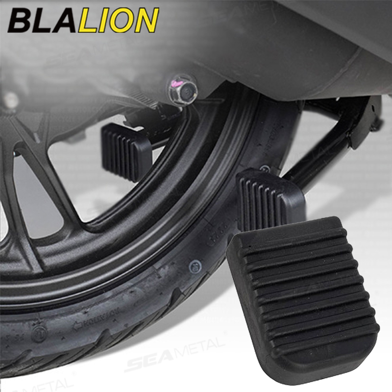 SEAMETAL Motorrad Ständer Pad Ständer Gummi Stützplatte draussen Parkplatz Motorrad Fuß Seitenständer Basis Ständer Halfter Pad